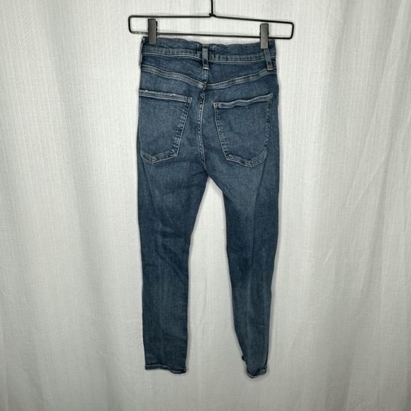 Agolde Ripped High Rise Skinny Jeans‎ - Picture 2 of 3
